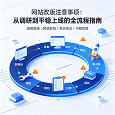 盐城建站-网站改版注意事项：从调研到平稳上线的全流程指南