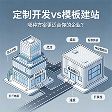 盐城建站-定制开发vs模板建站：哪种方案更适合你的企业？