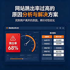 盐城建站-网站跳出率过高的原因分析与解决方案