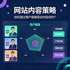 盐城建站-网站内容策略：如何通过用户画像驱动内容创作？