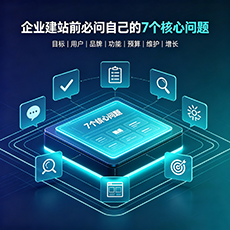 东台建站-企业建站前必问的7个核心问题 - 网站建设规划指南