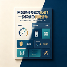 盐城建站-网站建设预算怎么做？一份详细的费用清单