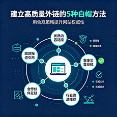 盐城建站-建立高质量外链的5种白帽方法
